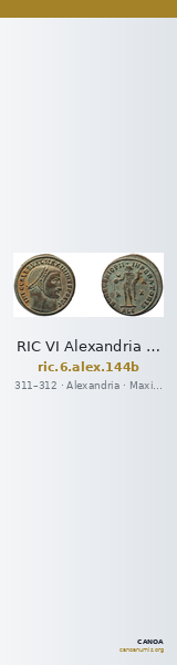 RIC VI Alexandria 144b — CANOA
