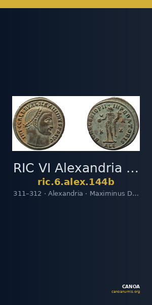 RIC VI Alexandria 144b — CANOA