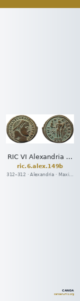 RIC VI Alexandria 149b — CANOA