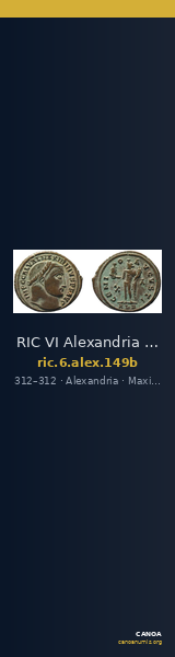 RIC VI Alexandria 149b — CANOA