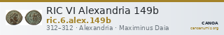 RIC VI Alexandria 149b — CANOA