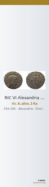 RIC VI Alexandria 14a — CANOA