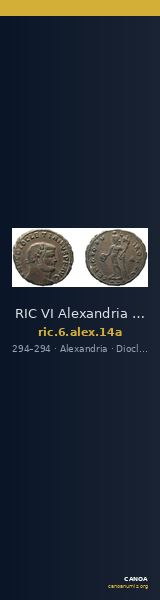 RIC VI Alexandria 14a — CANOA