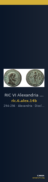 RIC VI Alexandria 14b — CANOA