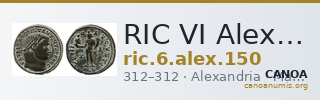 RIC VI Alexandria 150 — CANOA