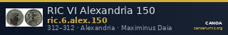 RIC VI Alexandria 150 — CANOA