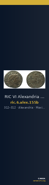 RIC VI Alexandria 155b — CANOA