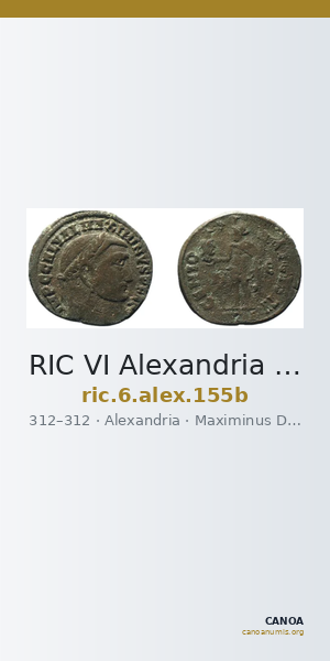 RIC VI Alexandria 155b — CANOA
