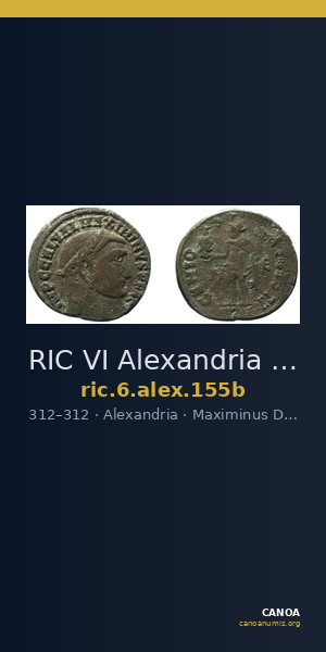 RIC VI Alexandria 155b — CANOA