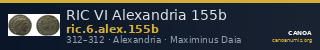RIC VI Alexandria 155b — CANOA