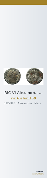 RIC VI Alexandria 159 — CANOA
