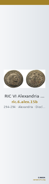RIC VI Alexandria 15b — CANOA