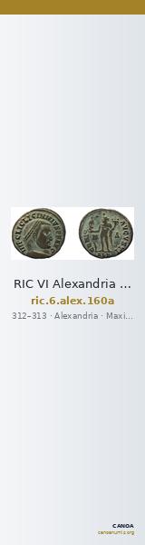 RIC VI Alexandria 160a — CANOA