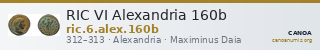 RIC VI Alexandria 160b — CANOA