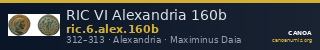 RIC VI Alexandria 160b — CANOA