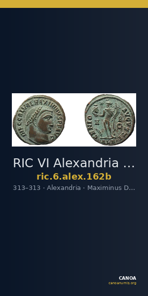 RIC VI Alexandria 162b — CANOA