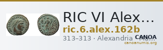 RIC VI Alexandria 162b — CANOA