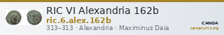 RIC VI Alexandria 162b — CANOA