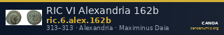 RIC VI Alexandria 162b — CANOA
