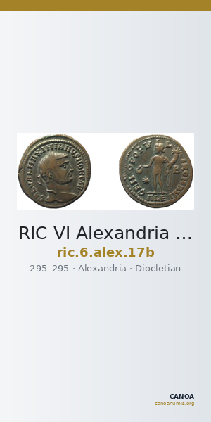 RIC VI Alexandria 17b — CANOA