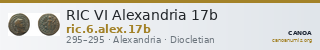 RIC VI Alexandria 17b — CANOA