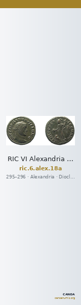 RIC VI Alexandria 18a — CANOA