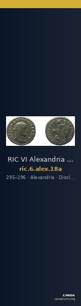 RIC VI Alexandria 18a — CANOA