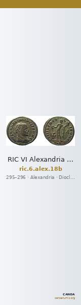 RIC VI Alexandria 18b — CANOA