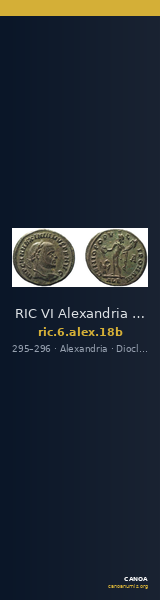 RIC VI Alexandria 18b — CANOA