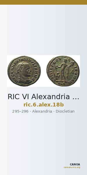 RIC VI Alexandria 18b — CANOA