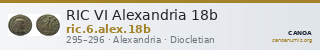 RIC VI Alexandria 18b — CANOA