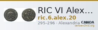 RIC VI Alexandria 20 — CANOA