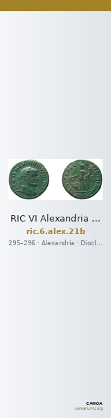 RIC VI Alexandria 21b — CANOA