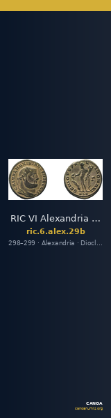 RIC VI Alexandria 29b — CANOA