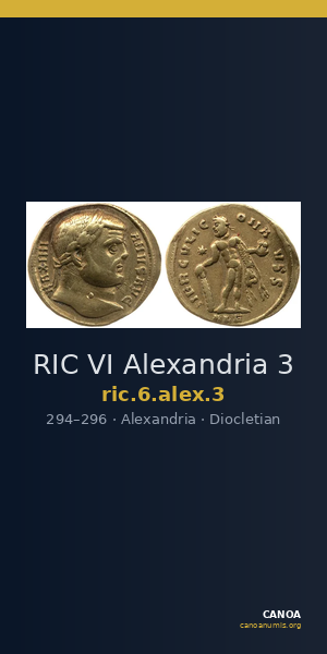 RIC VI Alexandria 3 — CANOA