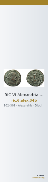 RIC VI Alexandria 34b — CANOA