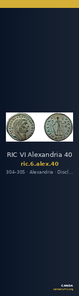 RIC VI Alexandria 40 — CANOA