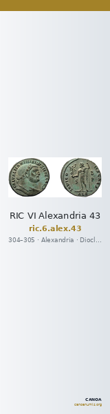 RIC VI Alexandria 43 — CANOA
