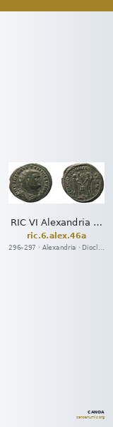 RIC VI Alexandria 46a — CANOA