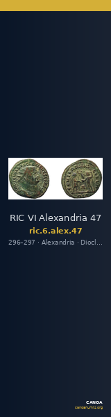 RIC VI Alexandria 47 — CANOA