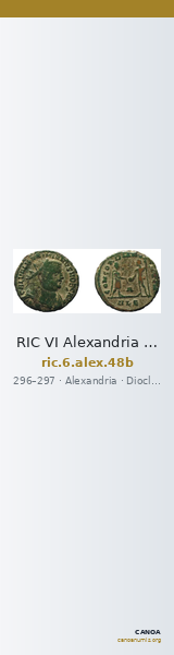 RIC VI Alexandria 48b — CANOA
