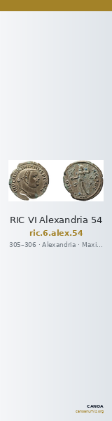 RIC VI Alexandria 54 — CANOA