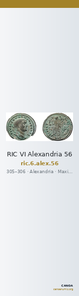 RIC VI Alexandria 56 — CANOA