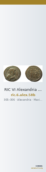 RIC VI Alexandria 58b — CANOA