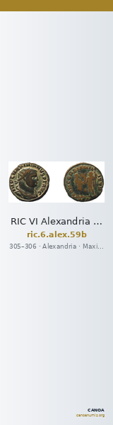 RIC VI Alexandria 59b — CANOA