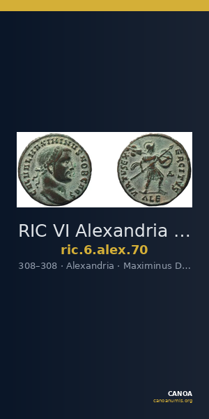 RIC VI Alexandria 70 — CANOA