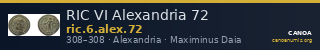 RIC VI Alexandria 72 — CANOA