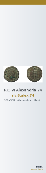RIC VI Alexandria 74 — CANOA