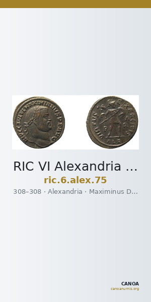 RIC VI Alexandria 75 — CANOA