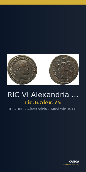 RIC VI Alexandria 75 — CANOA